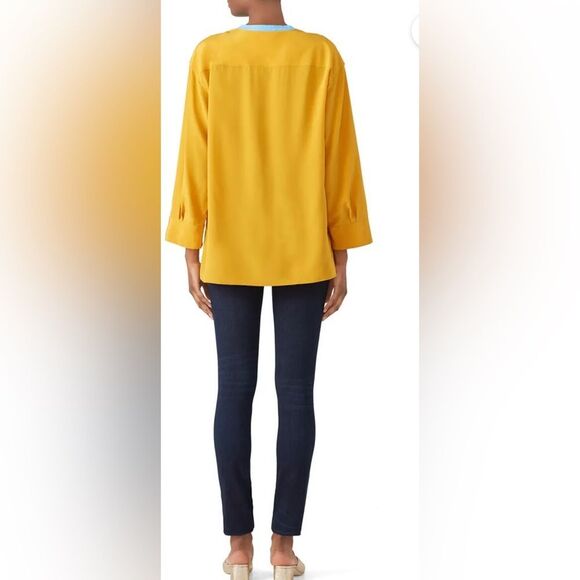 Tory Burch Golden Claire Tunic Size XS - Picture 3 of 8